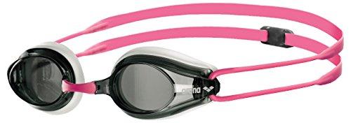 Arena Tracks Goggles - White/Smoke/Fuchsia