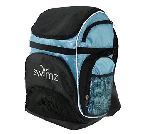 Swimz Freestyle Backpack - PERSONALISED (Blue/Black + Name)
