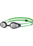 Arena Tracks Mirror Goggles - White/ Smoke/ Green