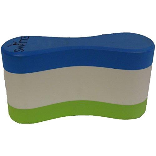 Swimz Club Pull Buoy - Blue White Lime