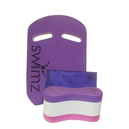 Swimz Basic Swim Kit Bundle - Purple White Pink