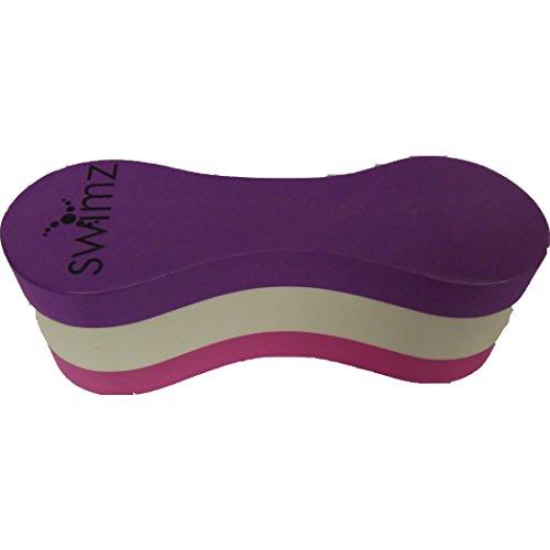 Swimz Junior Pull Buoy - Purple White Pink