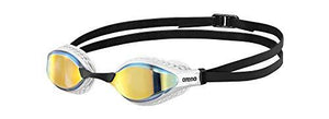 Arena Goggles Airspeed Mirror - Yellow Copper / White