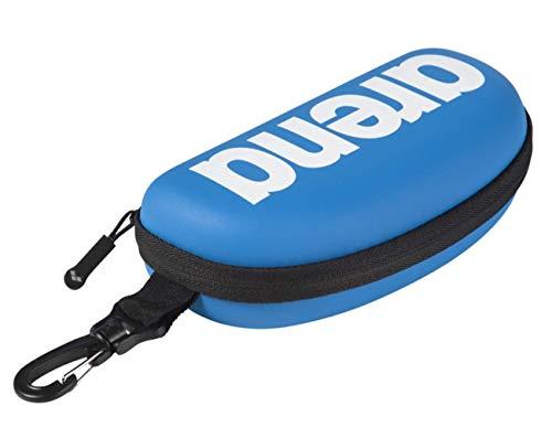 Arena Goggles Case - Cyan / White