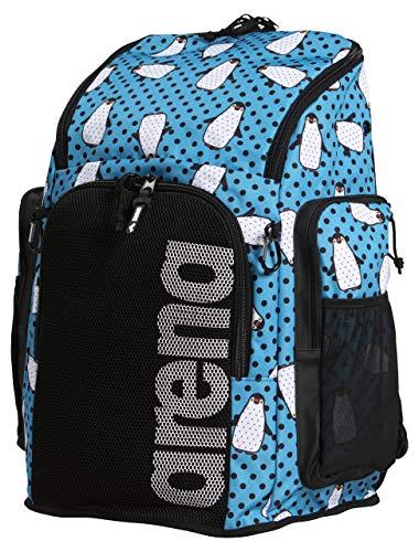 Arena Team 45L Backpack - Allover Crazy Penguins