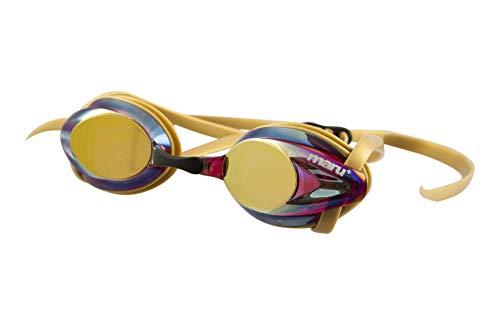 MARU Pulse Mirror Goggles - Gold/Pink/Blue