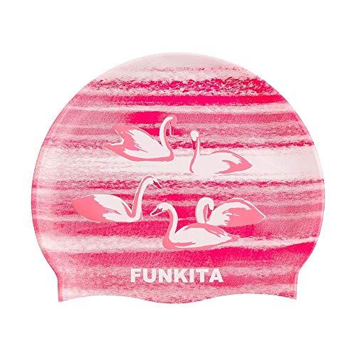 Funkita Swan Lake Silicone Swim Cap