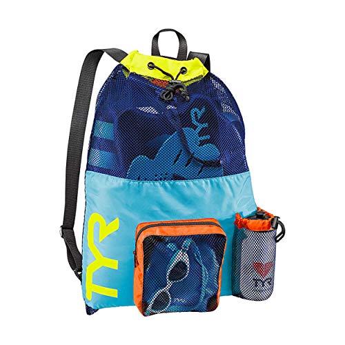 TYR Mummy Mesh Bag - Blue/Yellow