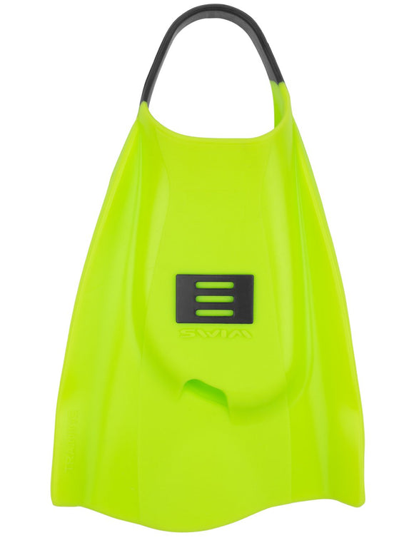 DMC ELITE FINS FLUORO/ CHARCOAL STRAP