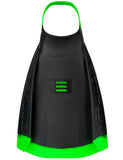 DMC REPELLOR FIN BLACK W/GREEN STRAP N TIP