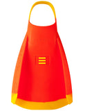 DMC REPELLOR FINS LIFEGUARD ORANGE WITH YELLOW STRAP N TIP
